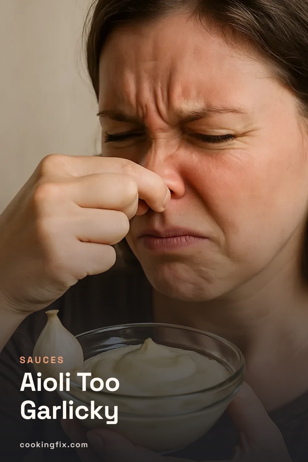 Aioli Too Garlicky