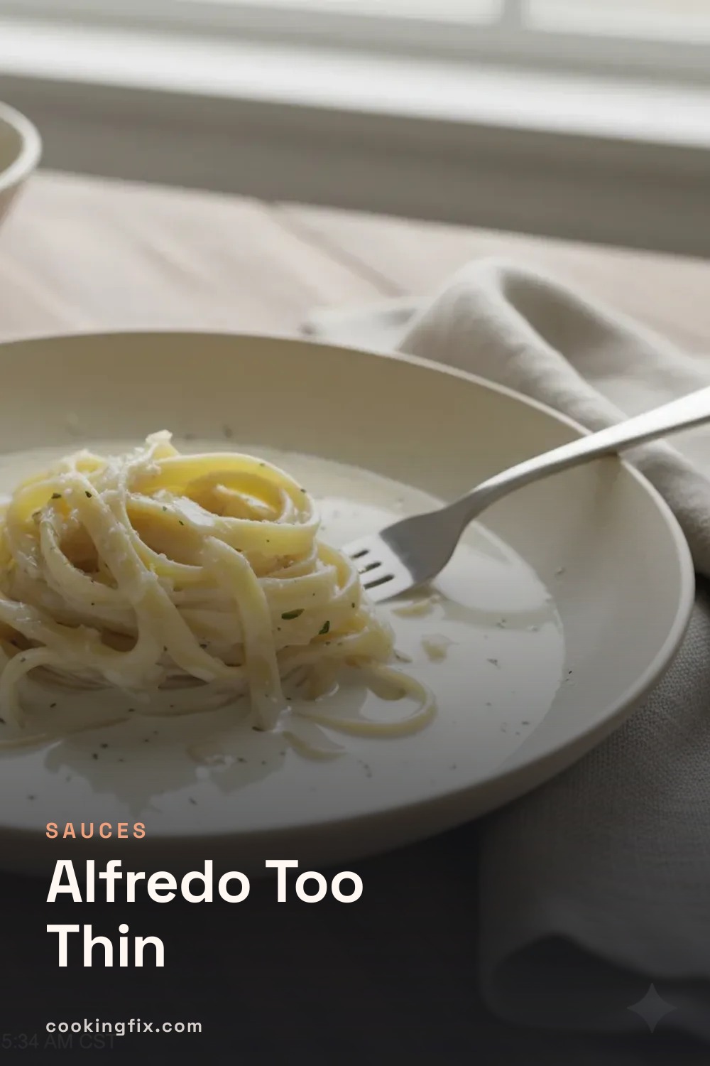 Alfredo Too Thin