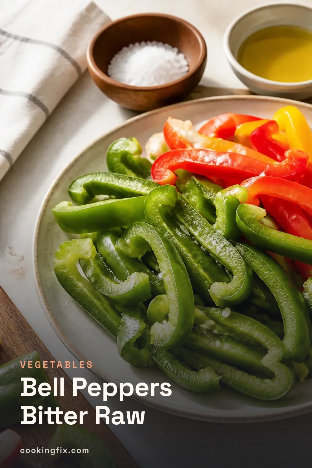 Bell Peppers Bitter Raw