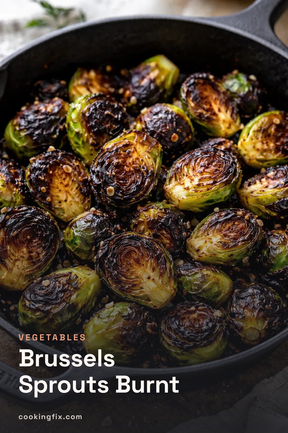 Brussels Sprouts Burnt
