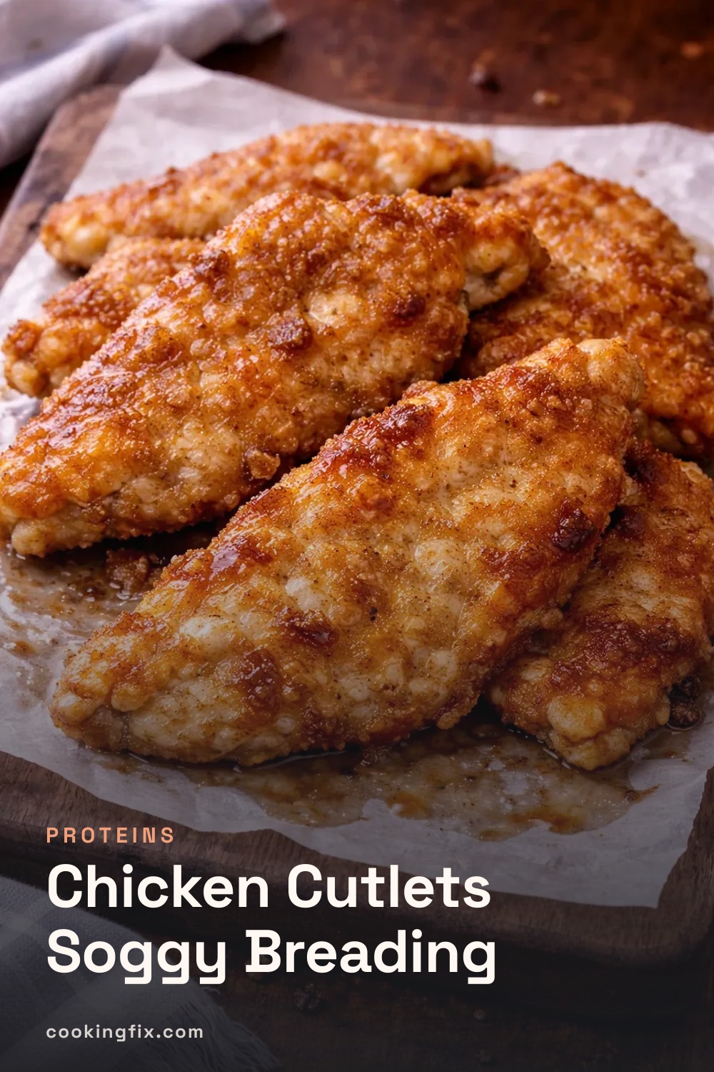 Chicken Cutlets Soggy Breading