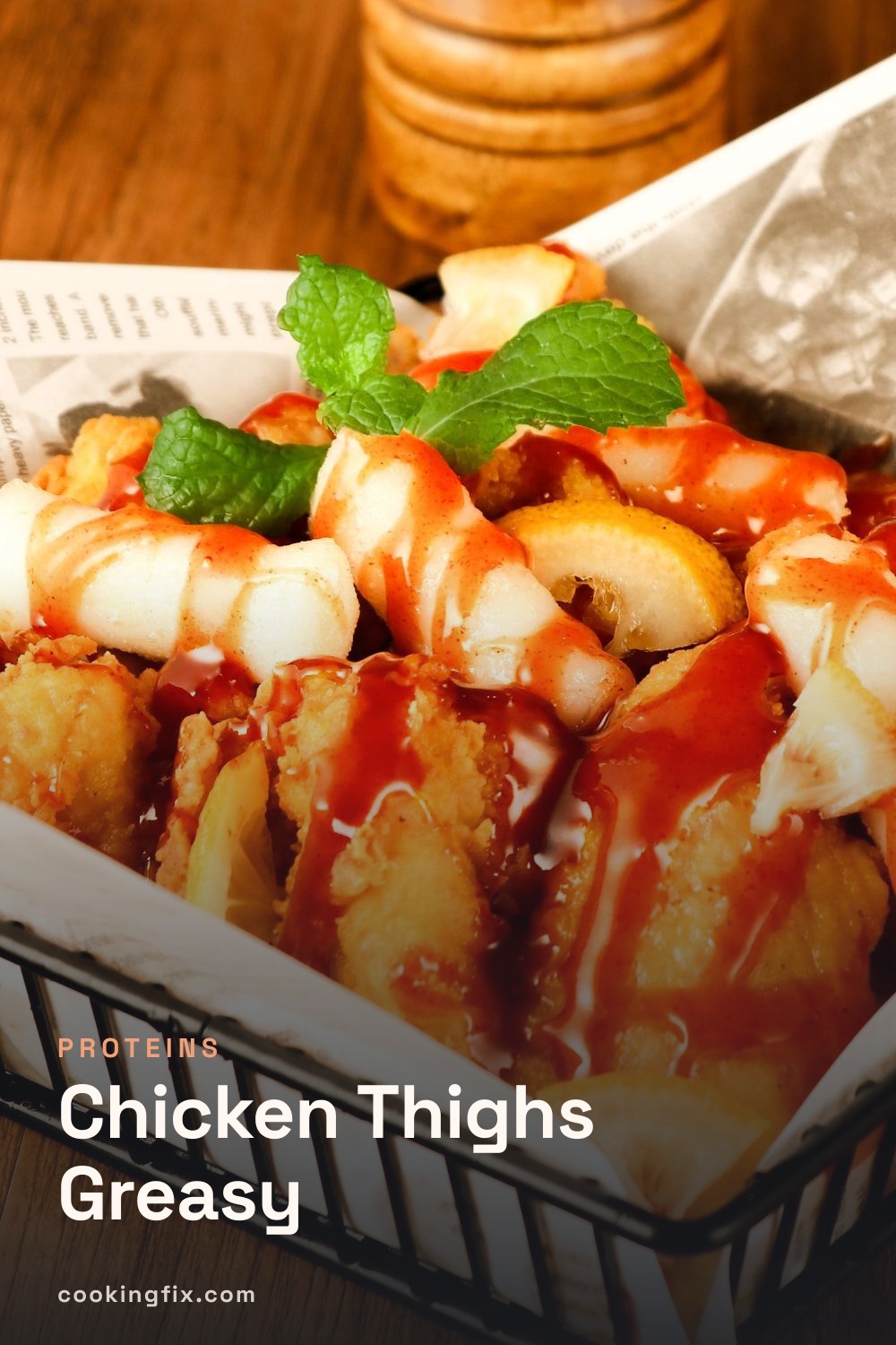Chicken Thighs Greasy