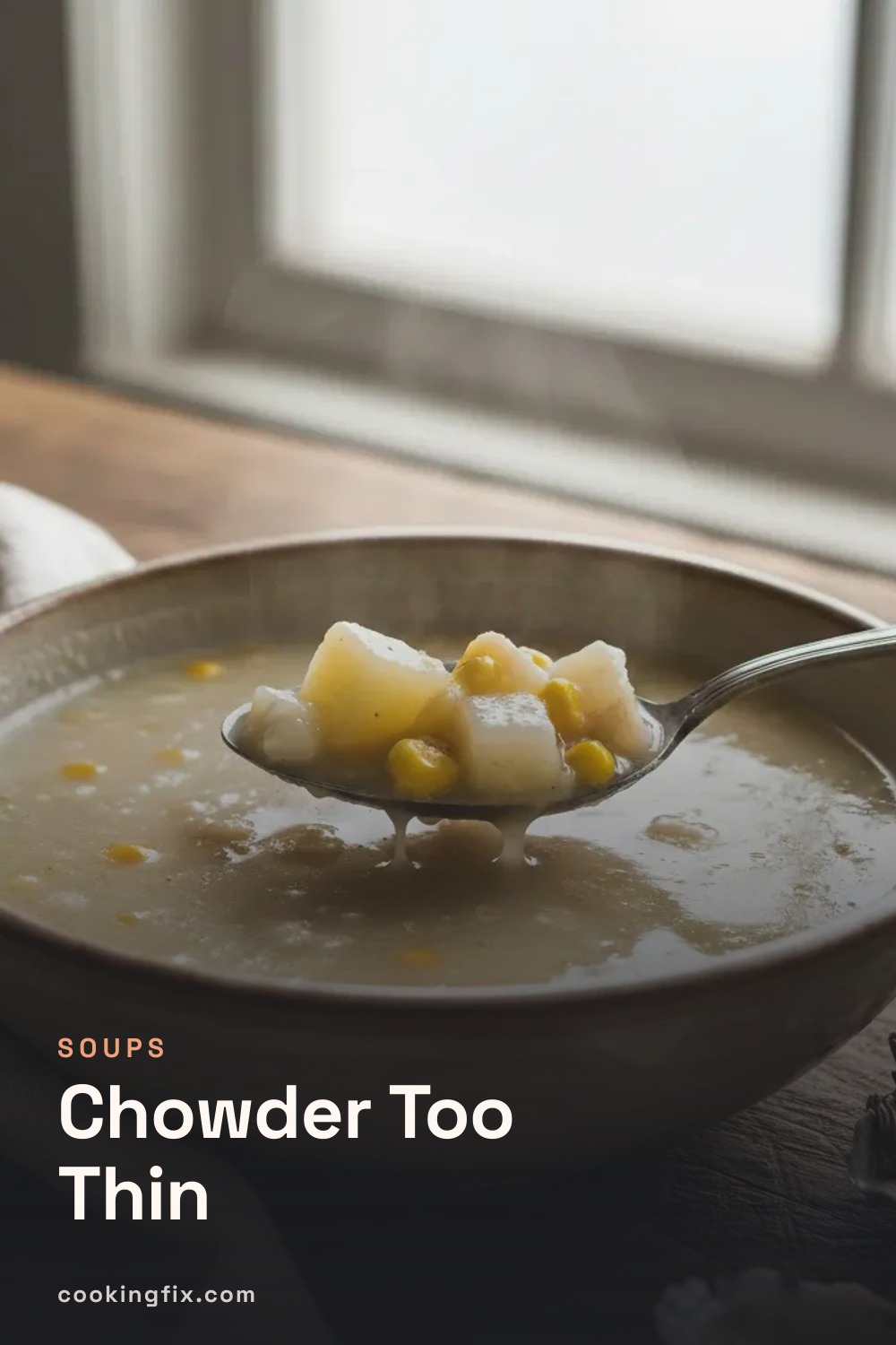 Chowder Too Thin