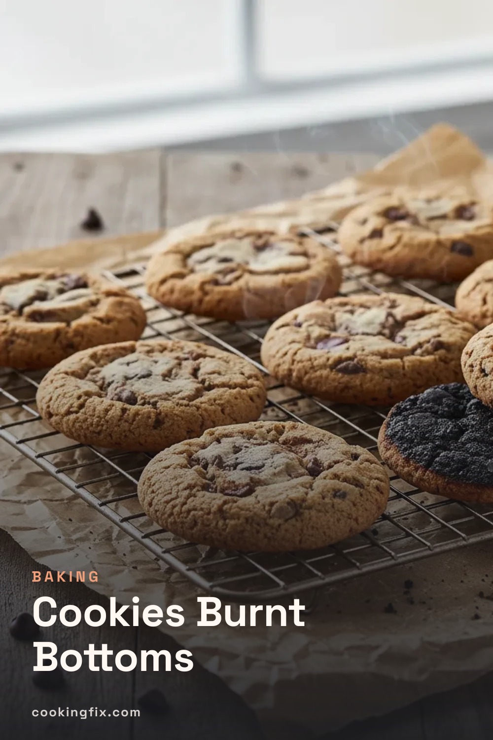 Cookies Burnt Bottoms