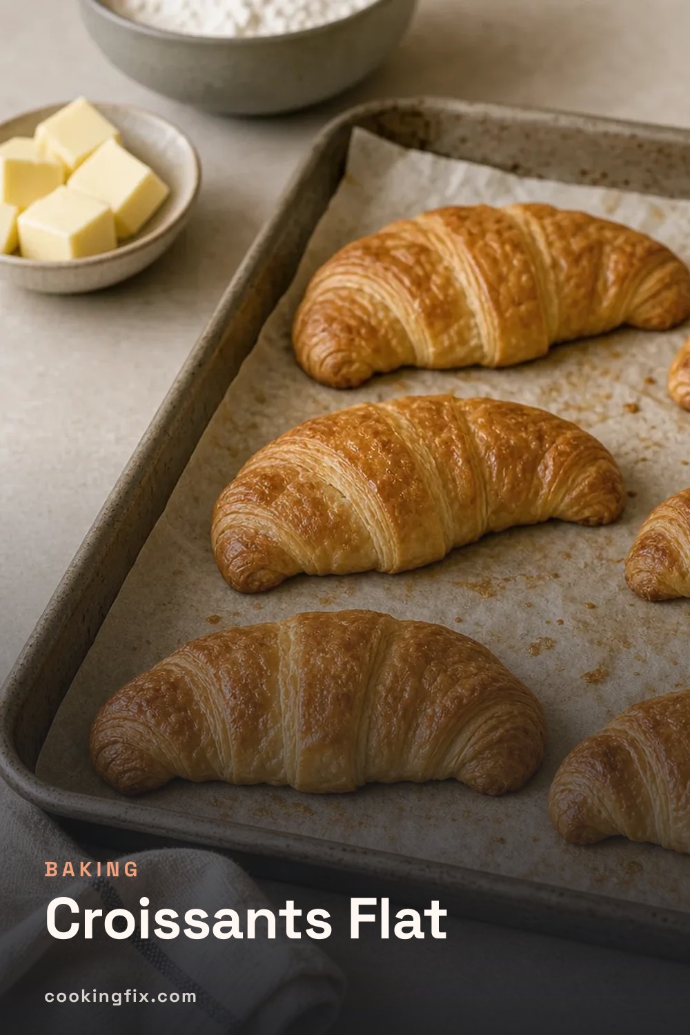Croissants Flat
