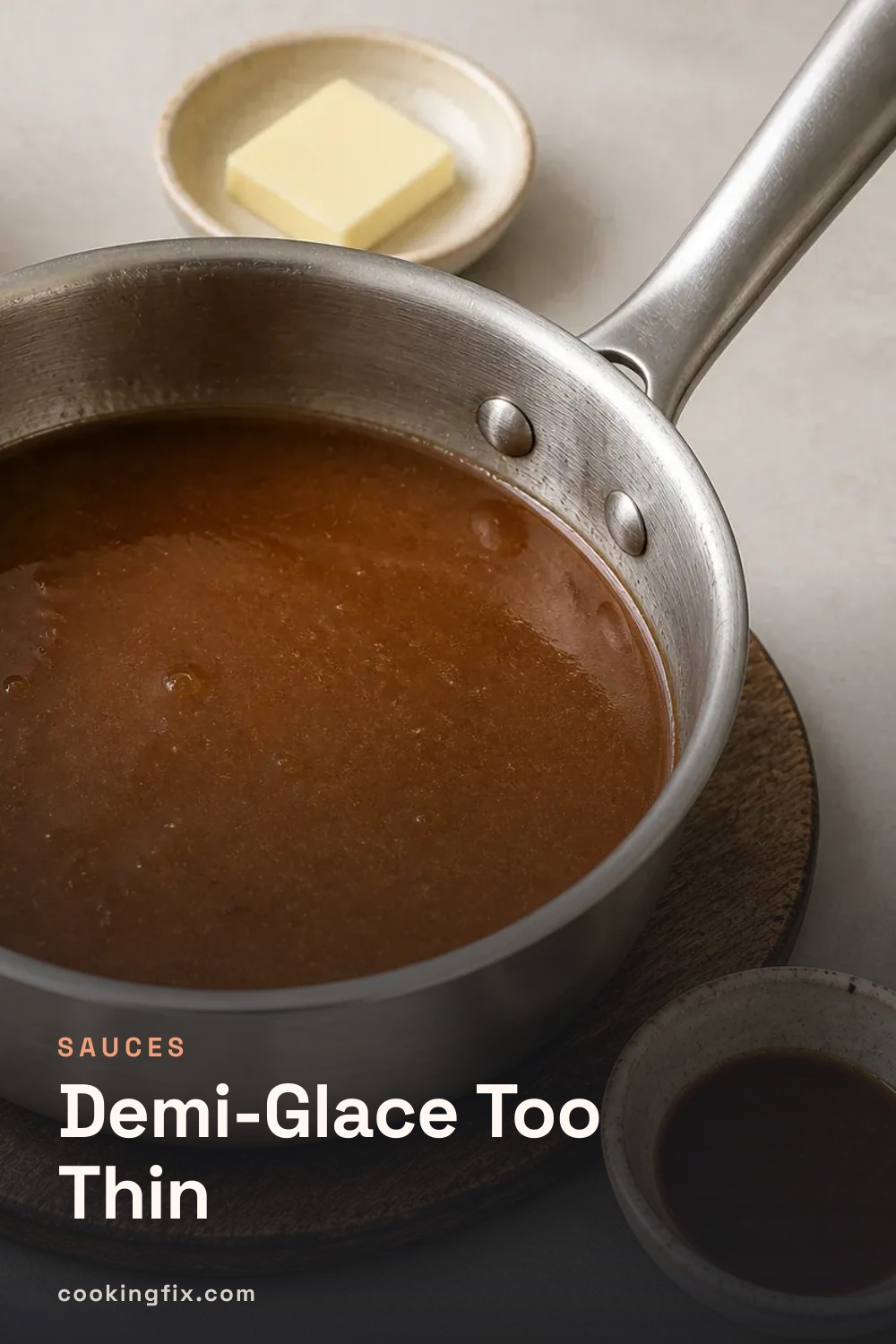 Demi-Glace Too Thin