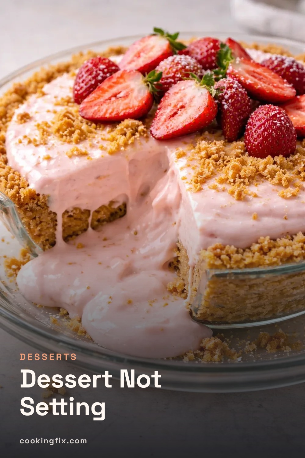 Dessert Not Setting