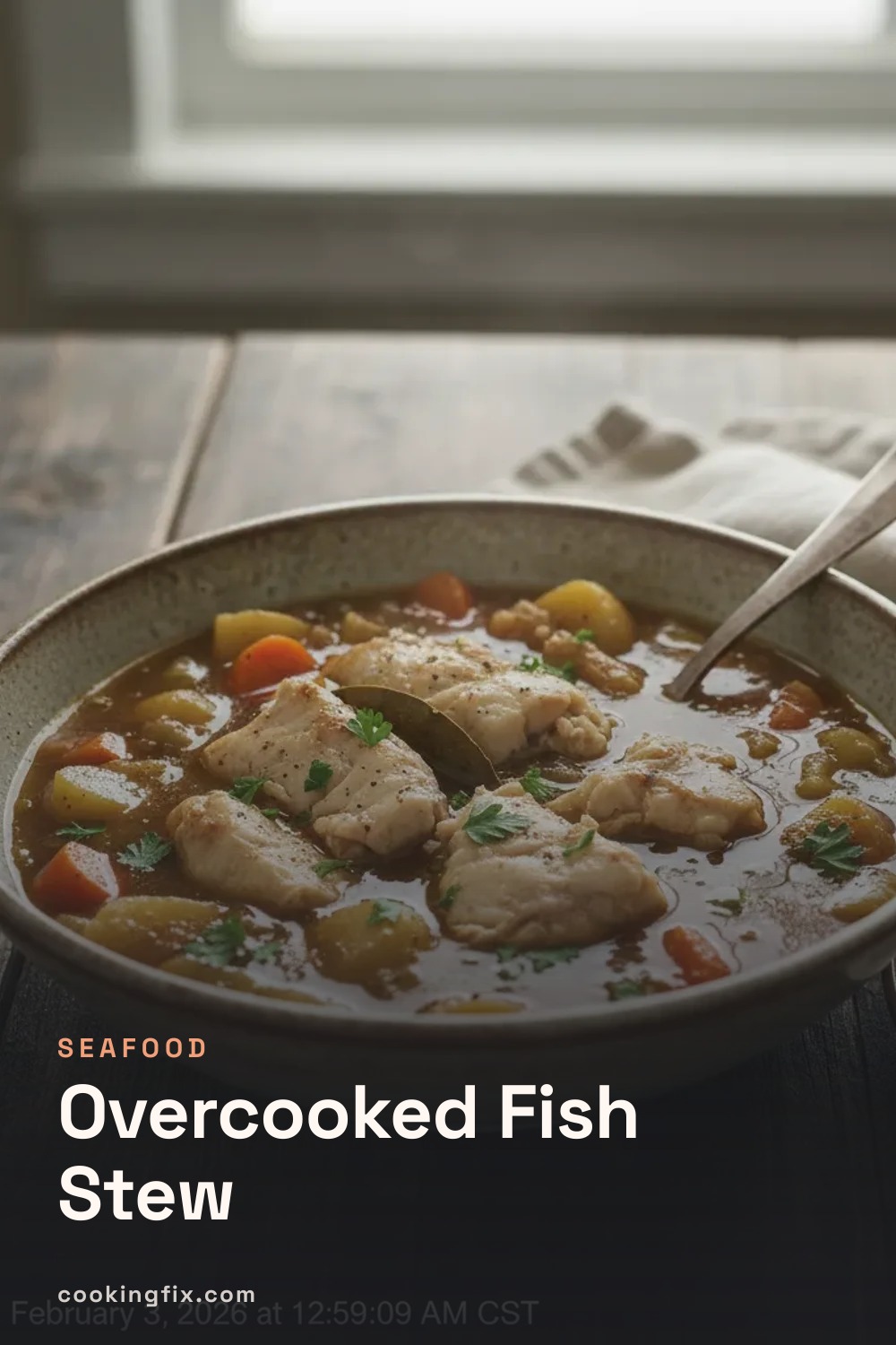 Overcooked Fish Stew