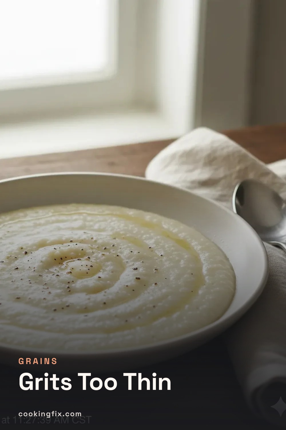 Grits Too Thin