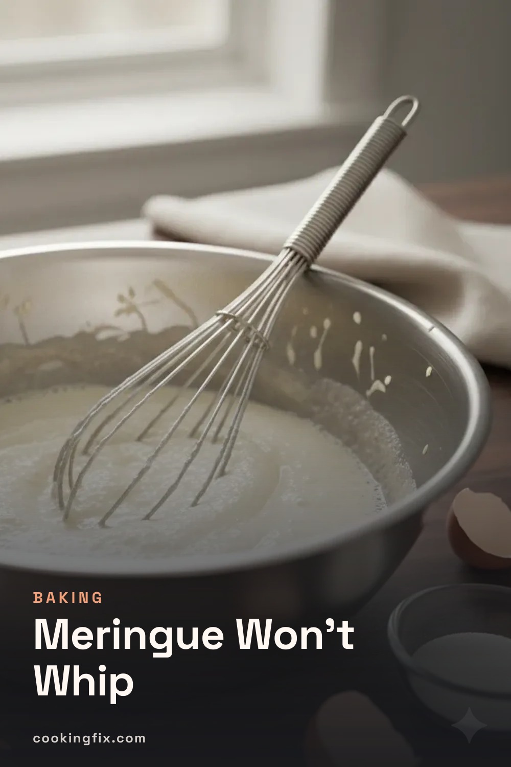 Meringue Won't Whip