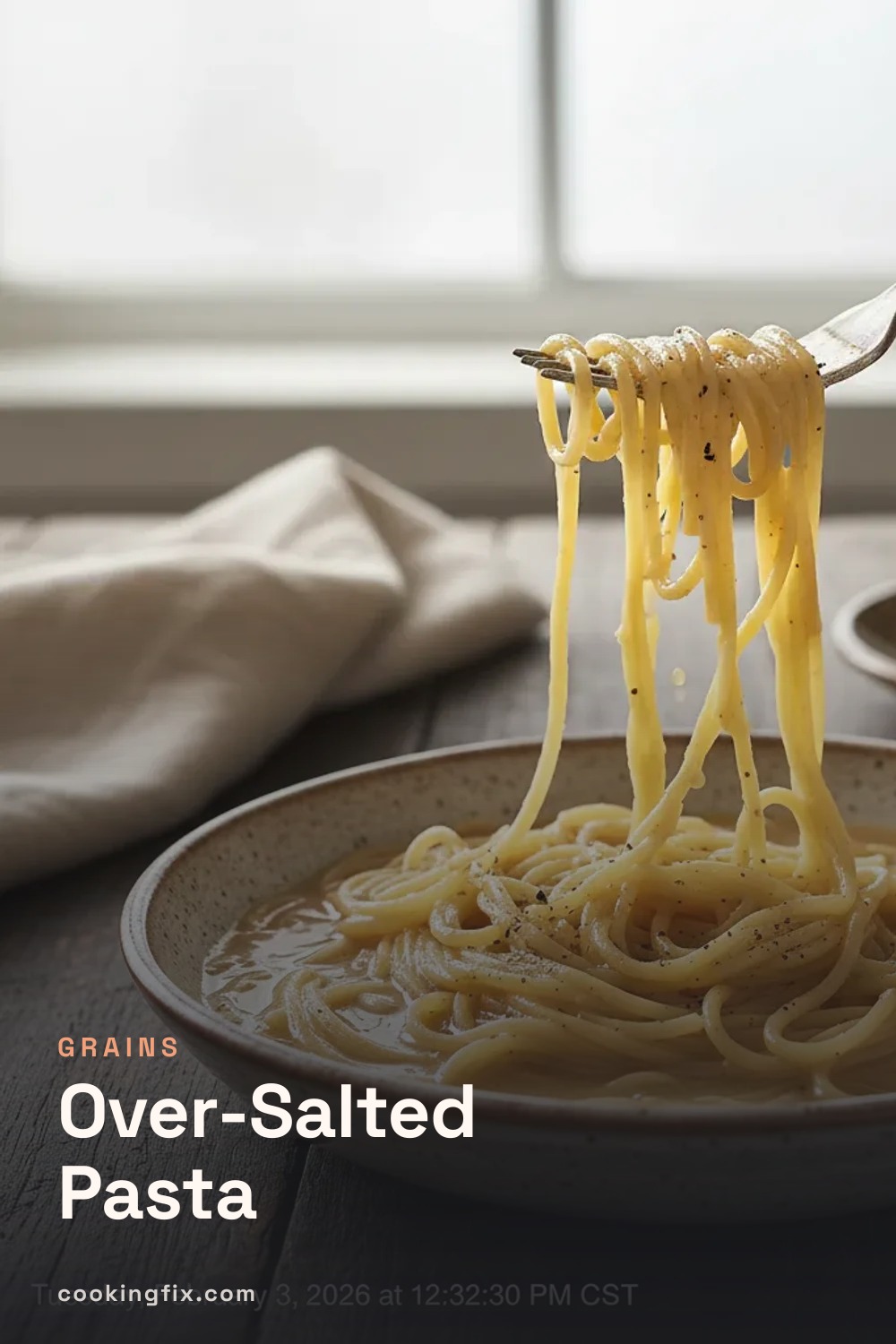 Over-Salted Pasta