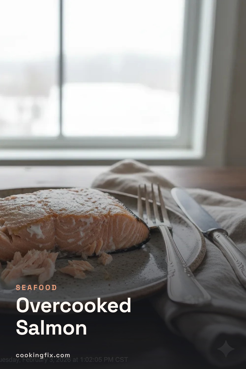 Overcooked Salmon