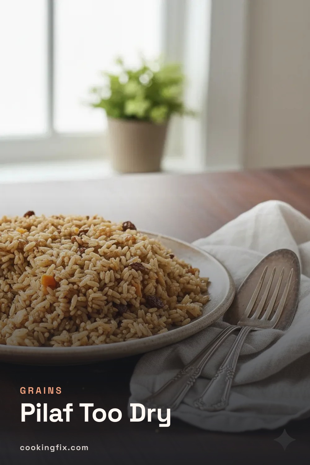 Pilaf Too Dry