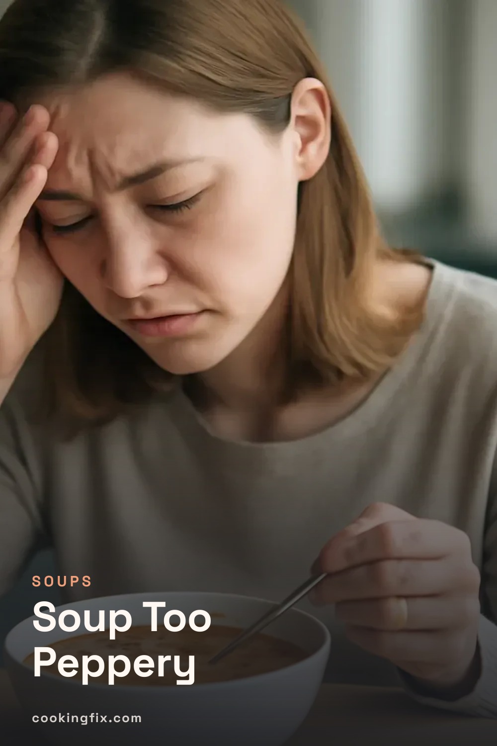 Soup Too Peppery