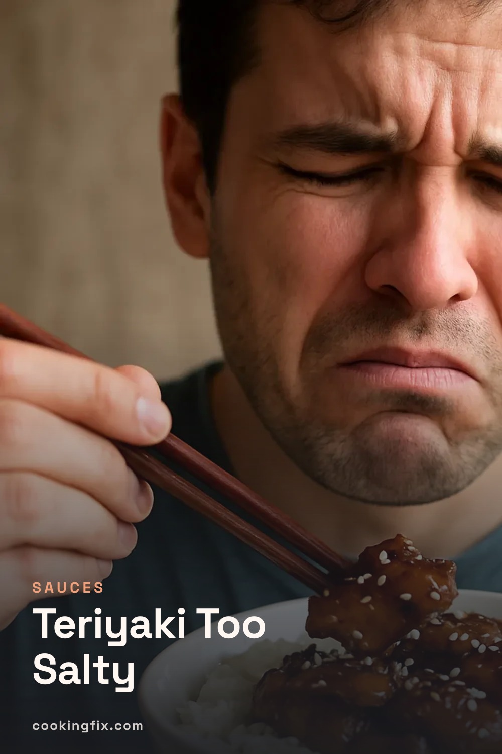 Teriyaki Too Salty