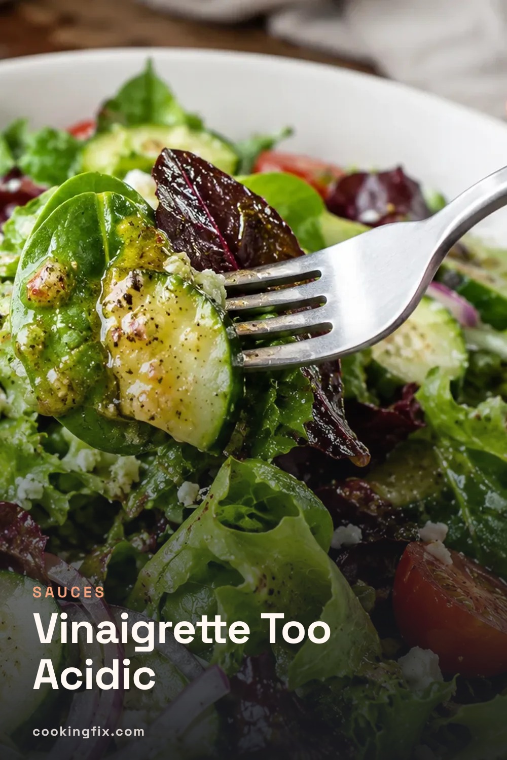 Vinaigrette Too Acidic