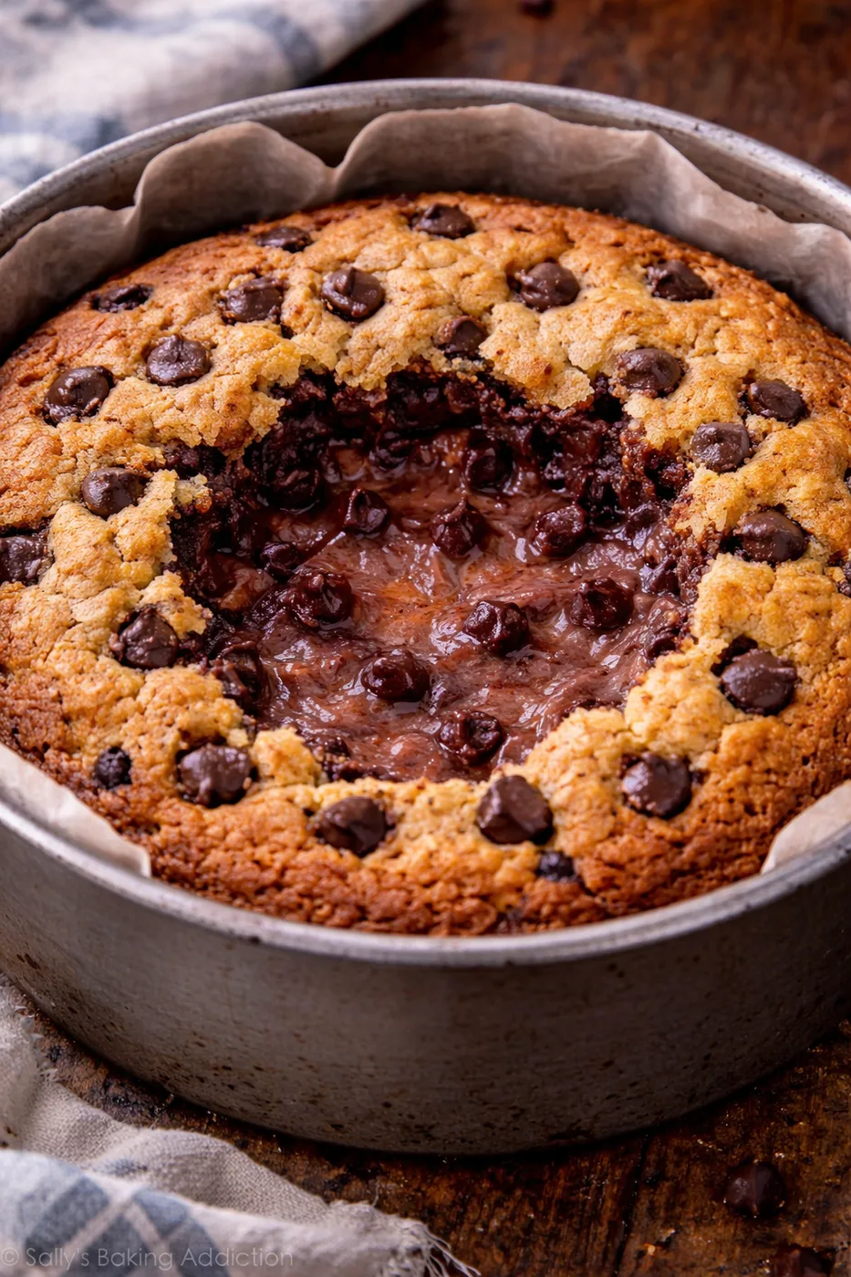 Cake Sunk in the Middle