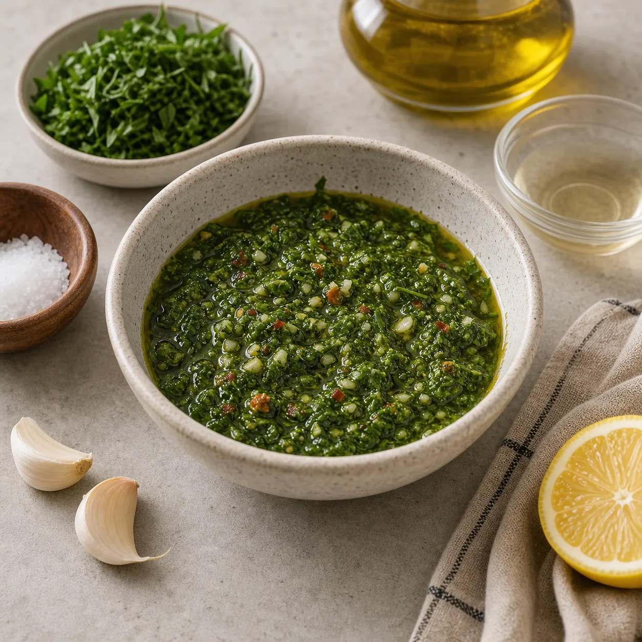 Chimichurri Too Bitter