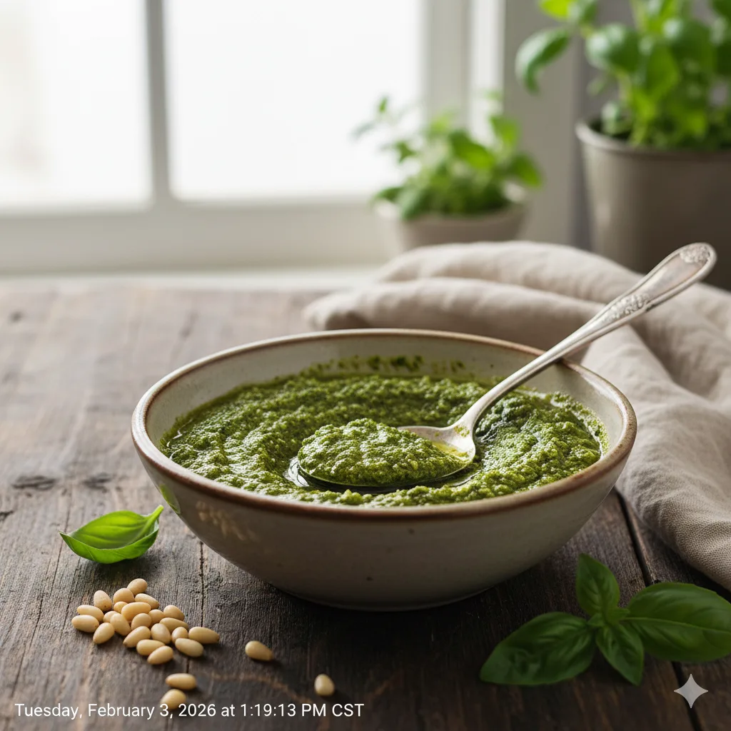 Pesto Too Thick