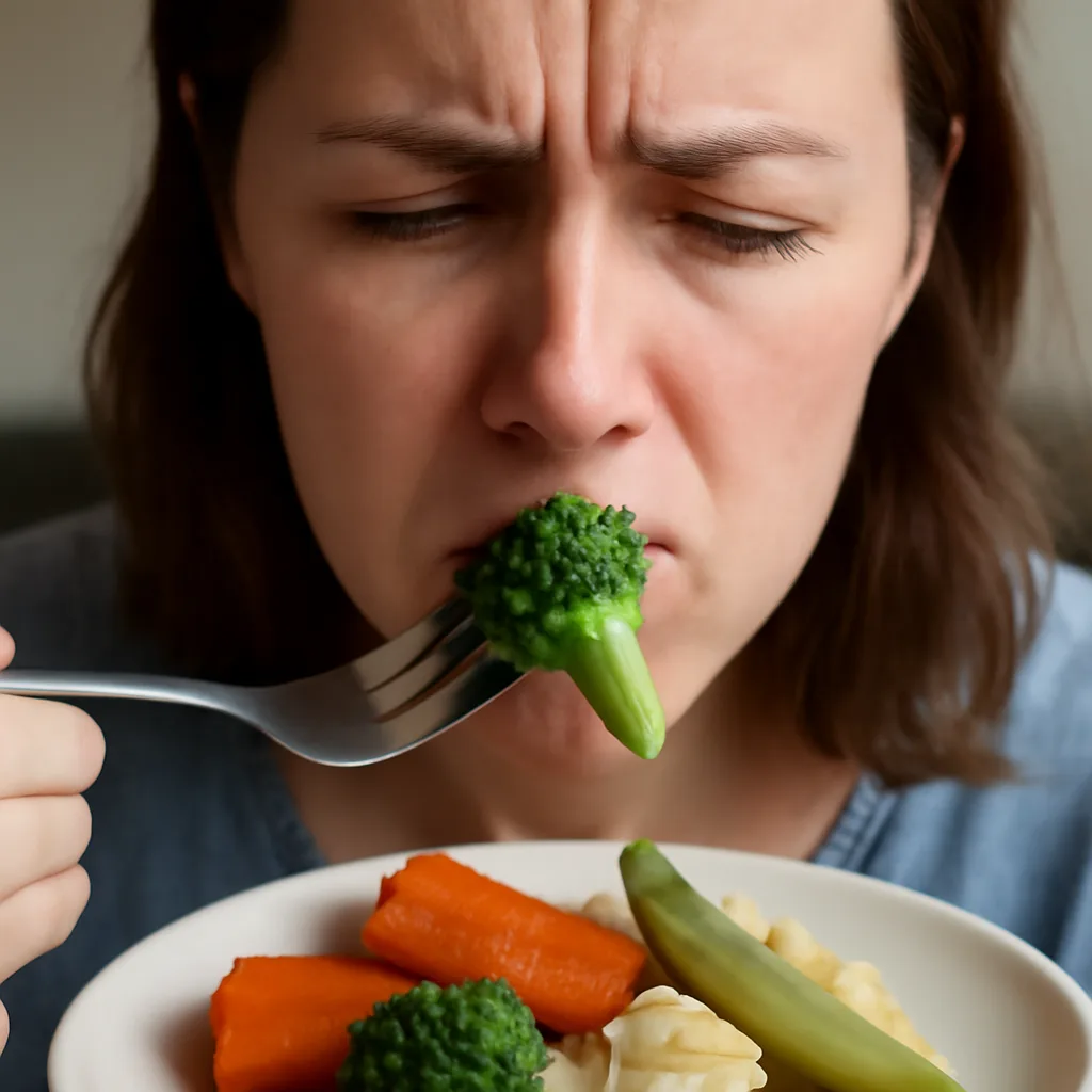 Undercooked Vegetables