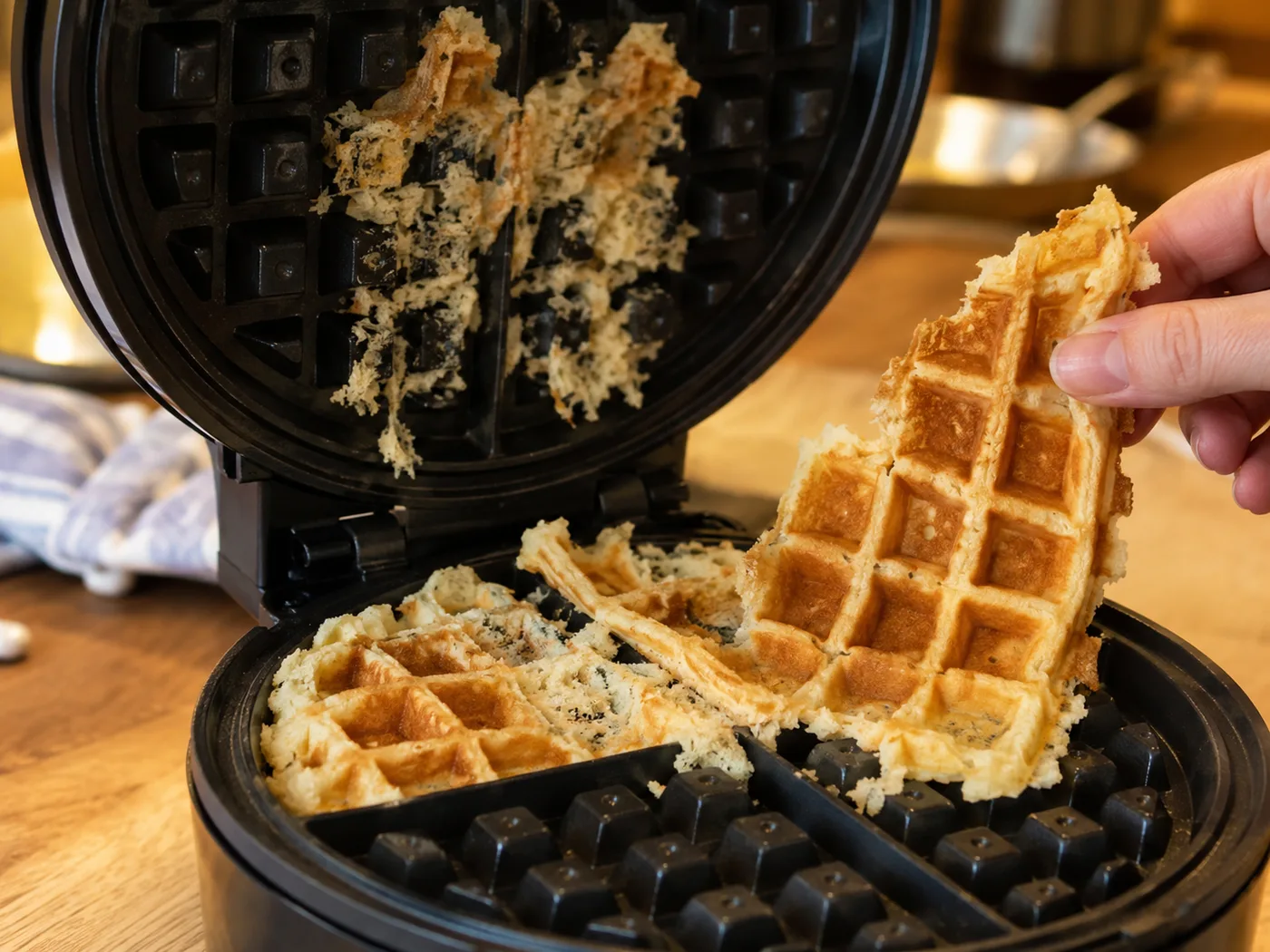 Waffles Sticking to Iron